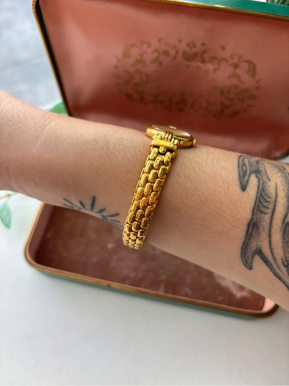 Vintage Seiko Gold-Tone Women’s Bracelet Watch